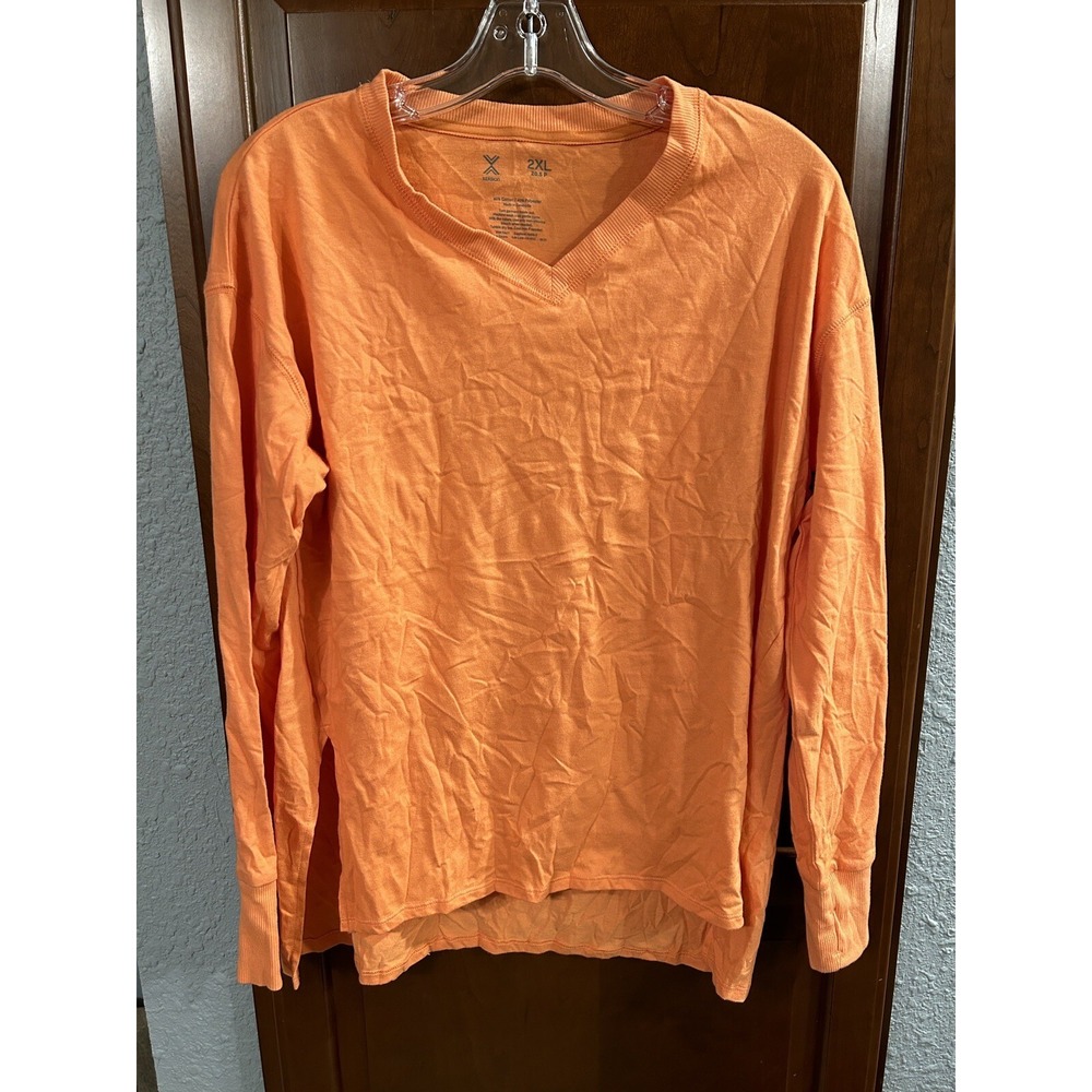 XERSION Women's Yoga Sweatshirt Size 2XL Coral NWT